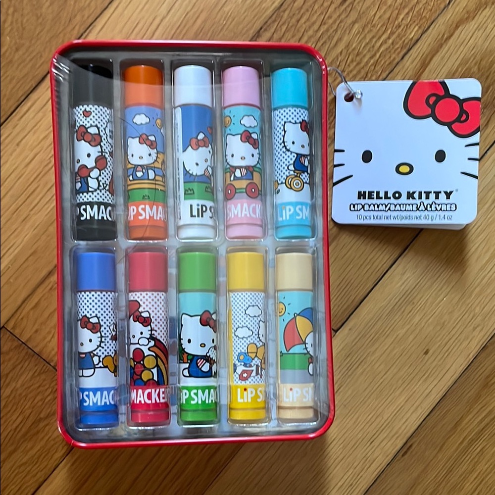 Hello Kitty Lip Smacker Lip Balm Set